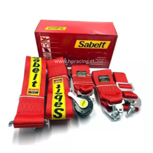 Cinturon De Seguridad Sabelt 5 Puntas Competencia