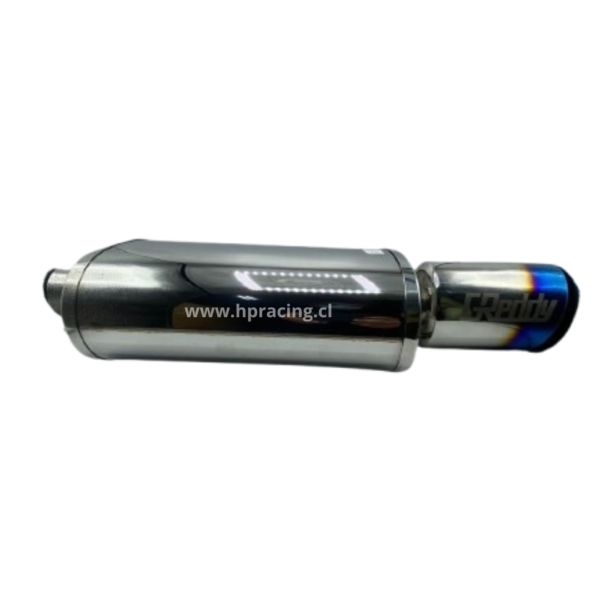 Muffler Alto Flujo Greddy Ionizada 2.5"-4" - Image 2