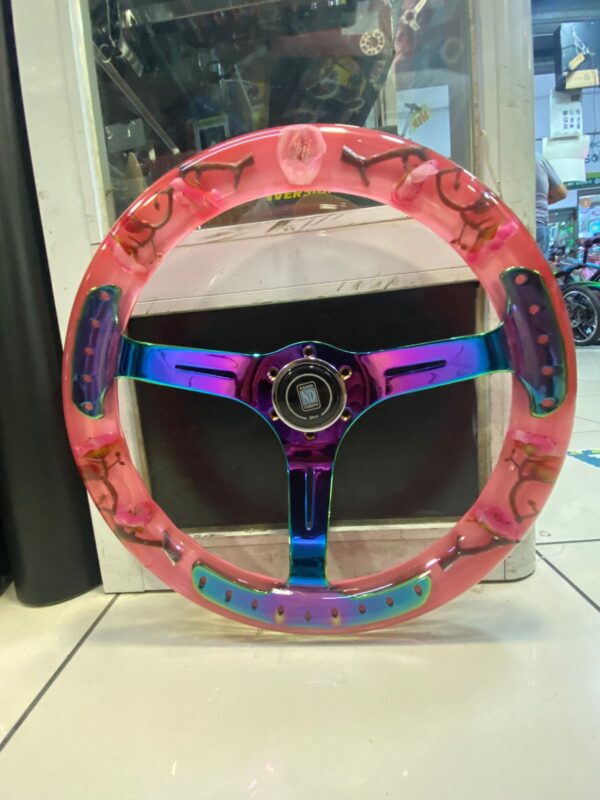 Volante Deportivo Nardi Sakura Pink - Image 3